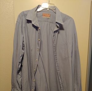 Classic Blue Button Down Shirt By PINK
